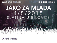 Tablet Screenshot of jzm.cz